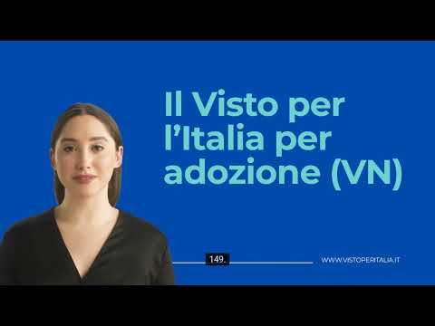 Visto per Italia per Adozione