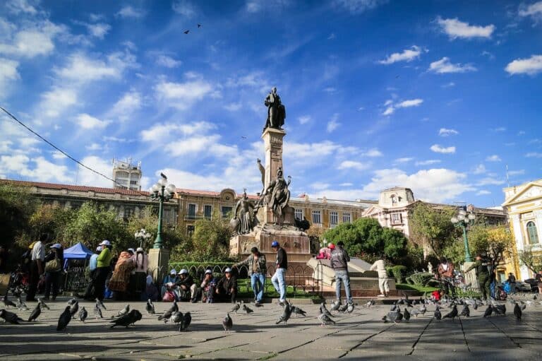 La Paz, piazza Bolivia